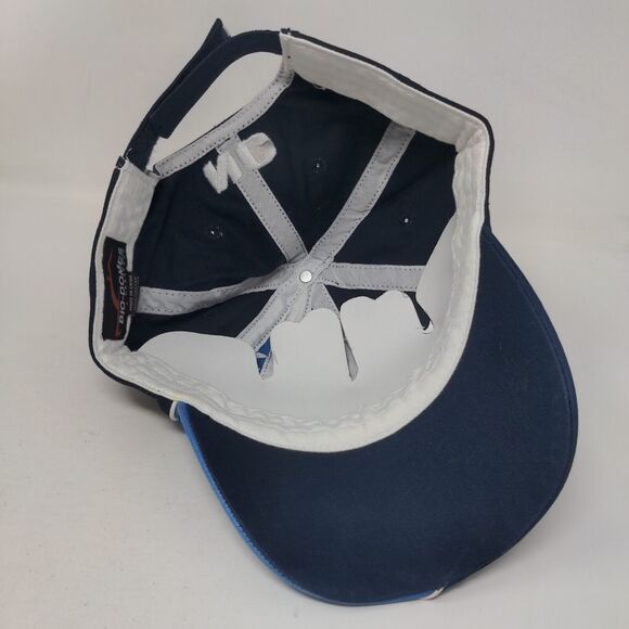 Topsail Island North Carolina Strapback Hat Blue OSFA Adjustable Embroidered - Picture 6 of 7